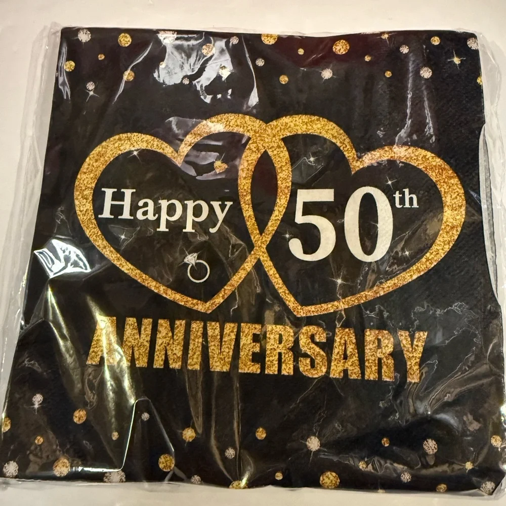 50th Anniversary Party Pack for 24 ppl